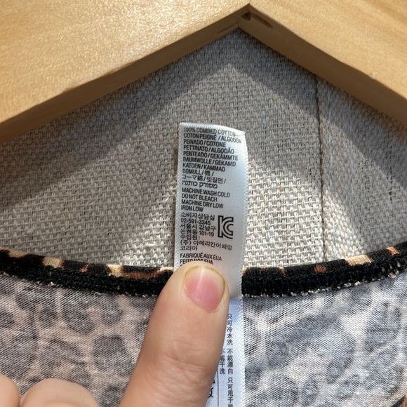 American apparel leopard print mini dress - Picture 4 of 4